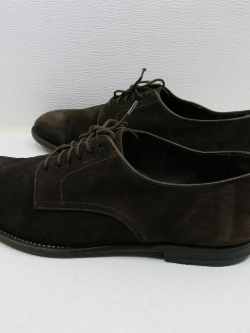 Paul Smith Brown Suede Leather Dress Oxfords Comfort Shoes Men's Size 9.5 M